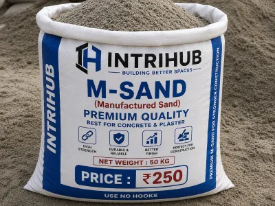 M sand 50 kg bag